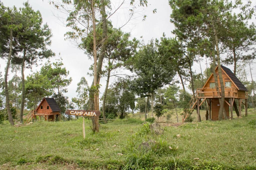 Papandayan Camping Ground Hotel Cileuleuy Exterior foto