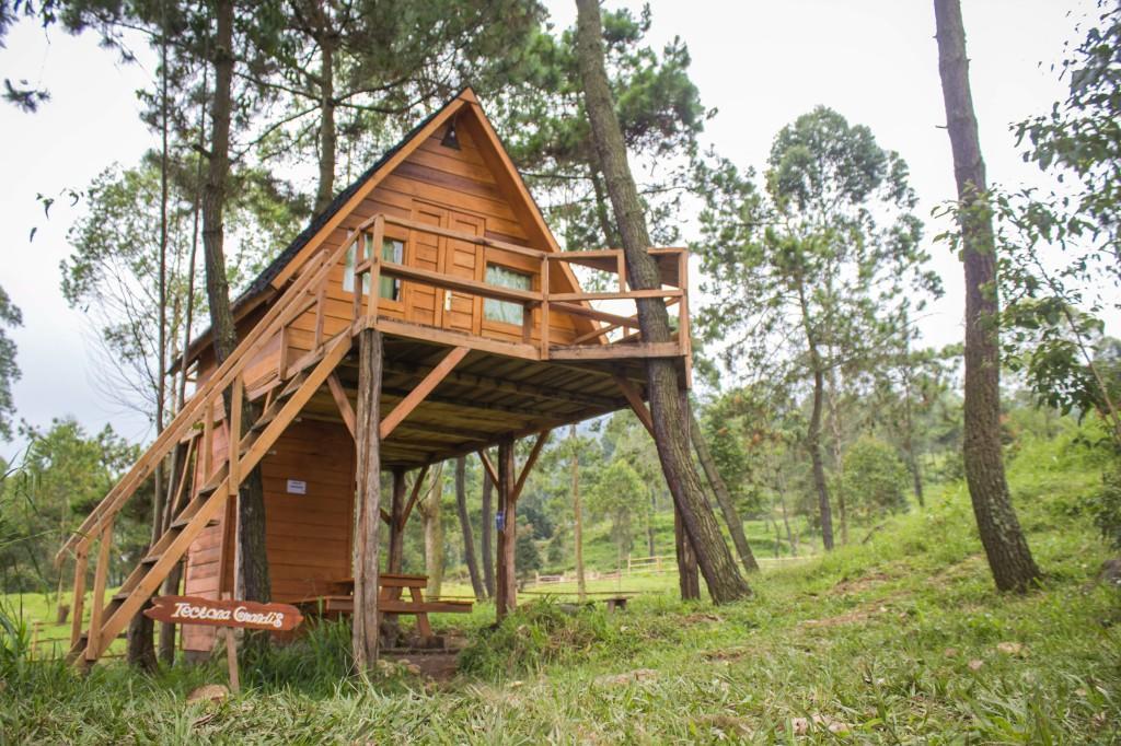Papandayan Camping Ground Hotel Cileuleuy Exterior foto